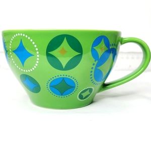 Starbucks mug cup Holiday 2003 Retro